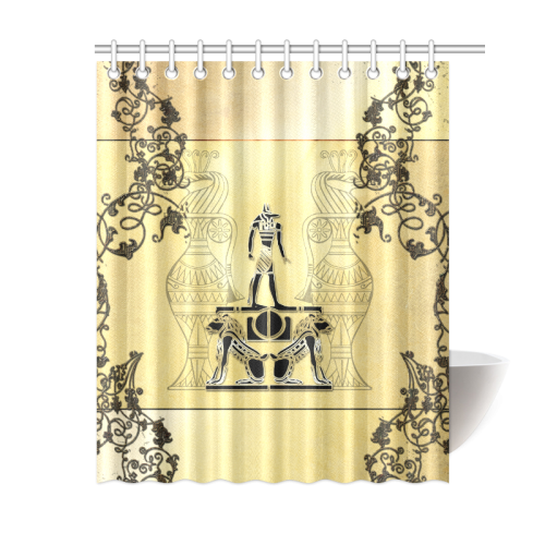 Anubis, the egypt god Shower Curtain 60"x72"