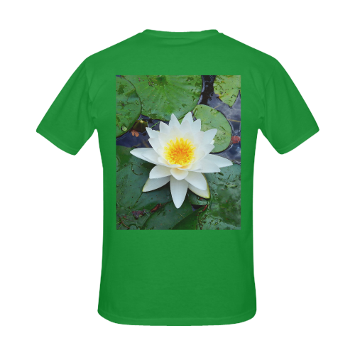 Waterlily Men's Slim Fit T-shirt (Model T13)