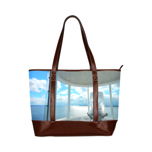 Lighthouse View Tote Handbag (Model 1642)