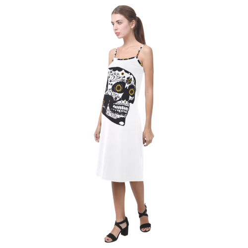 Sugar skull Alcestis Slip Dress (Model D05)