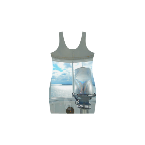 Lighthouse View Medea Vest Dress (Model D06)