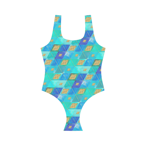 Under water Vest One Piece Swimsuit (Model S04)