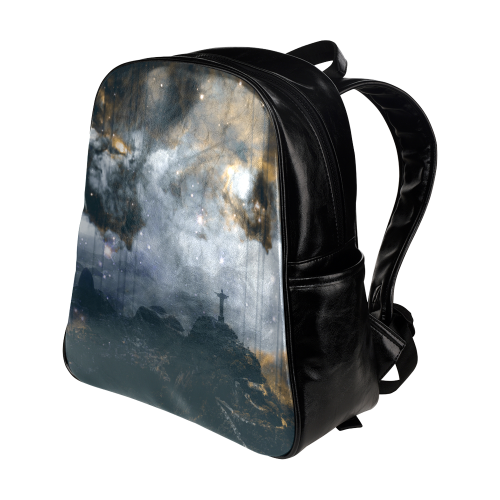 I love Rio de Janeiro Multi-Pockets Backpack (Model 1636)