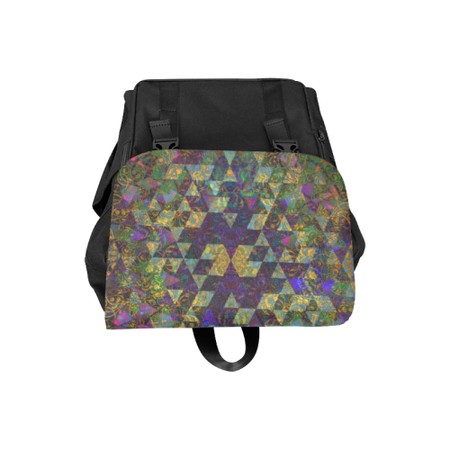 geometric art Casual Shoulders Backpack (Model 1623)