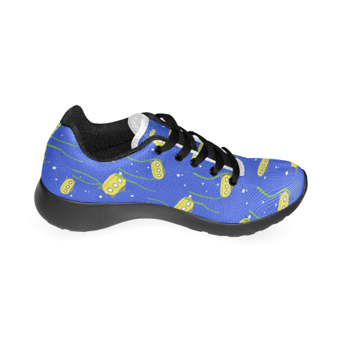 Yellow small submarine   - cartoon and yellow Women’s Running Shoes (Model 020)