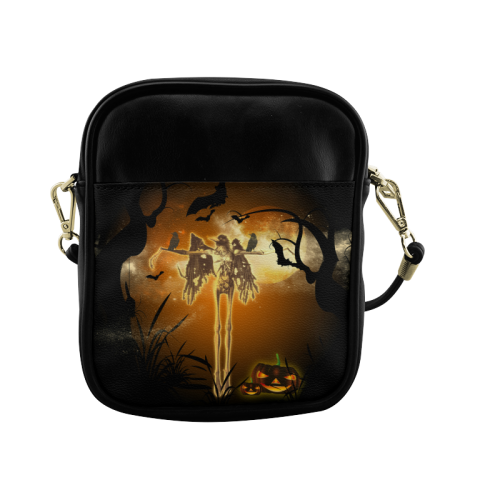Halloween design Sling Bag (Model 1627)