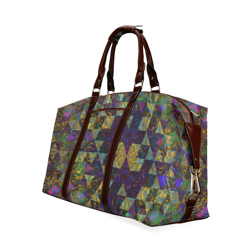 geometric art Classic Travel Bag (Model 1643)