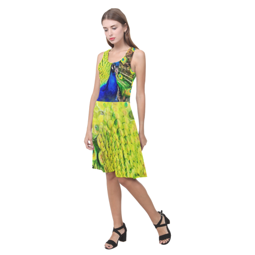 peacock Atalanta Casual Sundress(Model D04)