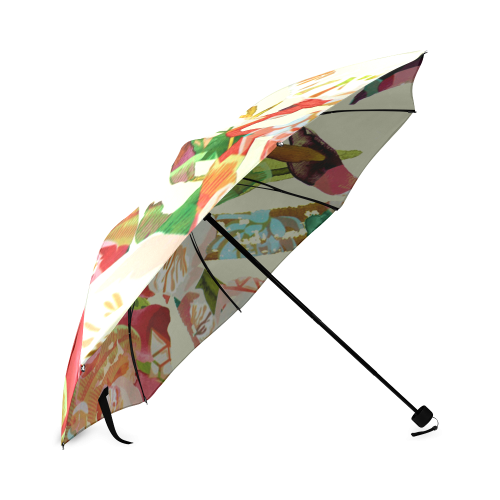 clownfloral Foldable Umbrella (Model U01)