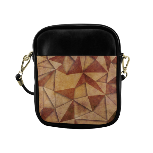 texture brown Sling Bag (Model 1627)