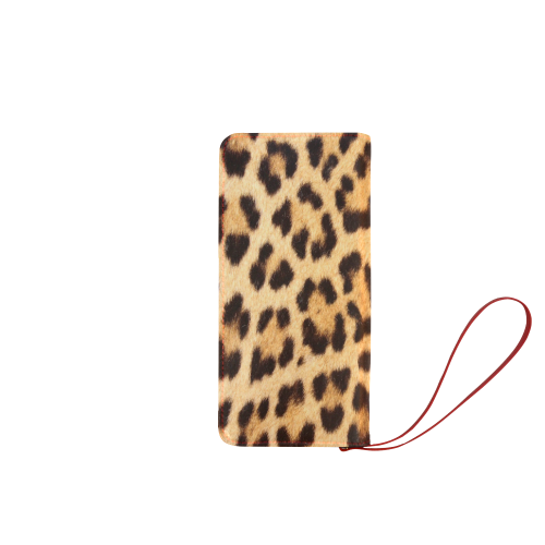 Leopard Skin Women's Clutch Wallet (Model 1637)