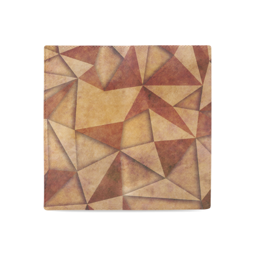 texture brown Women's Leather Wallet (Model 1611)