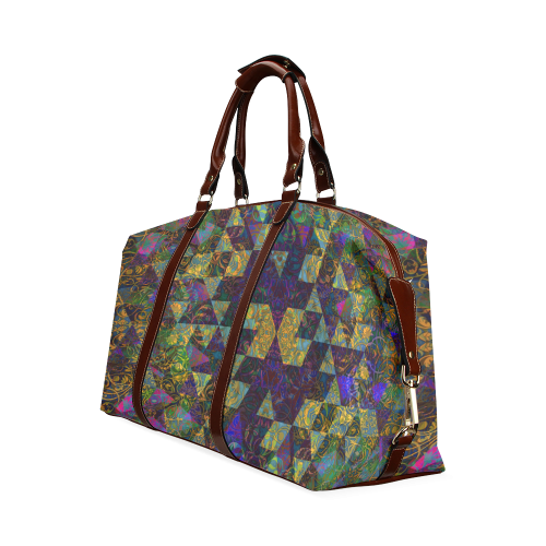 geometric art Classic Travel Bag (Model 1643)