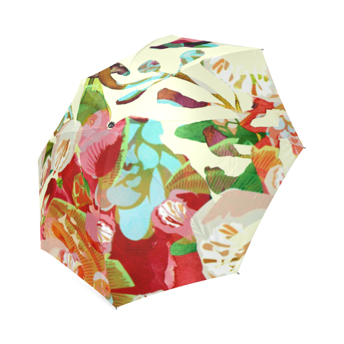 clownfloral Foldable Umbrella (Model U01)