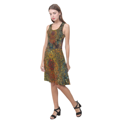 magic mandala Atalanta Casual Sundress(Model D04)