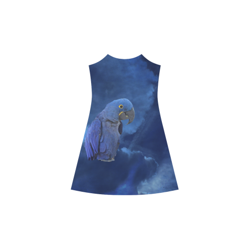 Hyacinth Macaw Alcestis Slip Dress (Model D05)