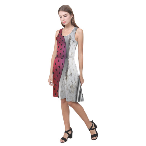 3D metal texture Atalanta Casual Sundress(Model D04)