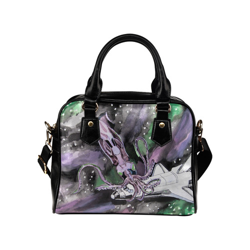 Space Kraken shoulder handbag Shoulder Handbag (Model 1634)