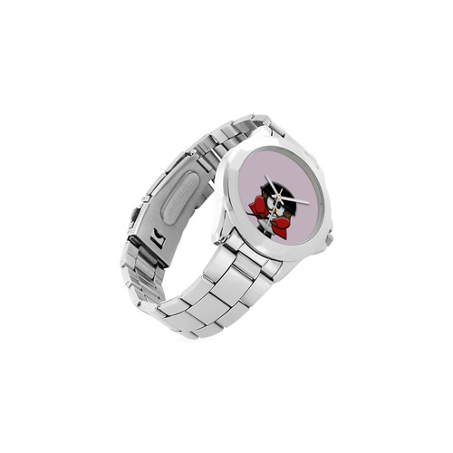 giddy up owl Unisex Stainless Steel Watch(Model 103)