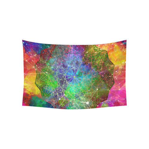 galaxy Cotton Linen Wall Tapestry 60"x 40"