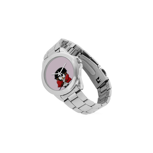 giddy up owl Unisex Stainless Steel Watch(Model 103)