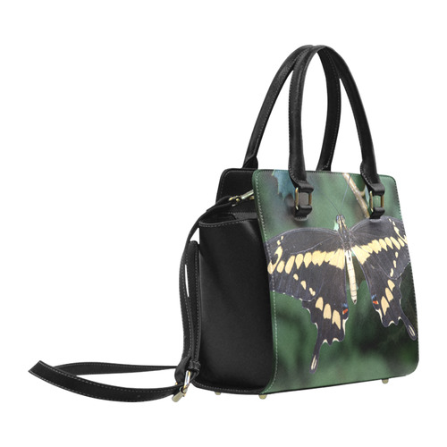 Giant Swallowtail Butterfly Classic Shoulder Handbag (Model 1653)