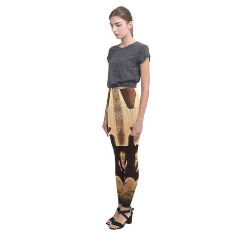 Angel in the sunset Cassandra Women's Leggings (Model L01)