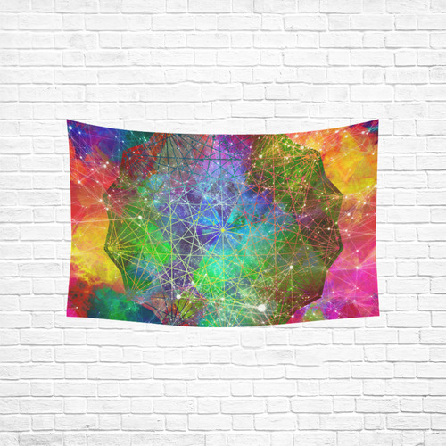 galaxy Cotton Linen Wall Tapestry 60"x 40"