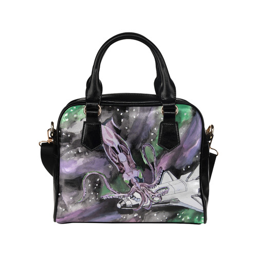 Space Kraken shoulder handbag Shoulder Handbag (Model 1634)