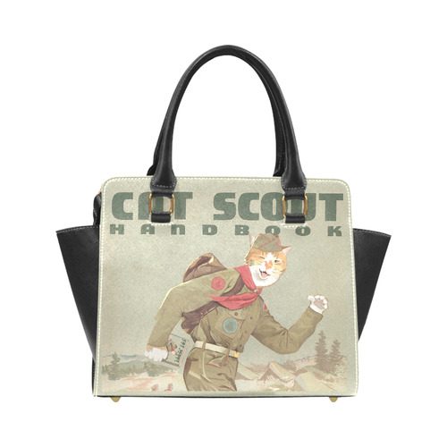 Cat Scouts Rivet Shoulder Bag Rivet Shoulder Handbag (Model 1645)