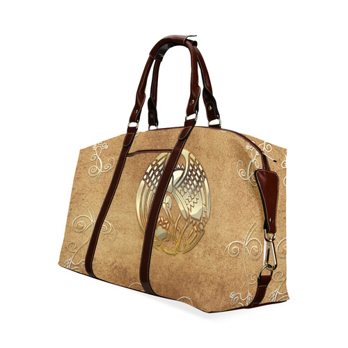 Wonderful bird, tribal design Classic Travel Bag (Model 1643)