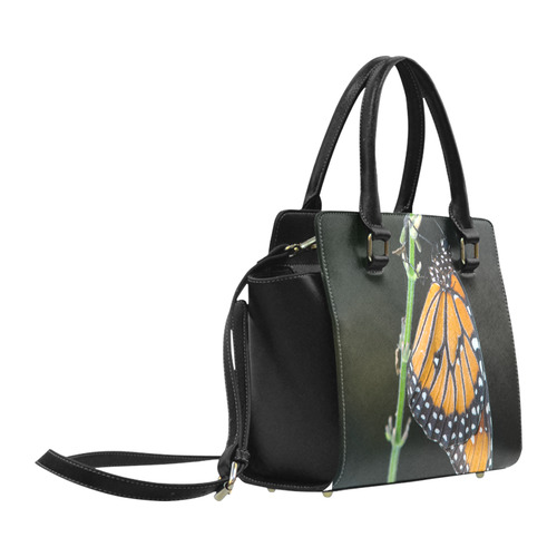 Monarch Butterfly Classic Shoulder Handbag (Model 1653)