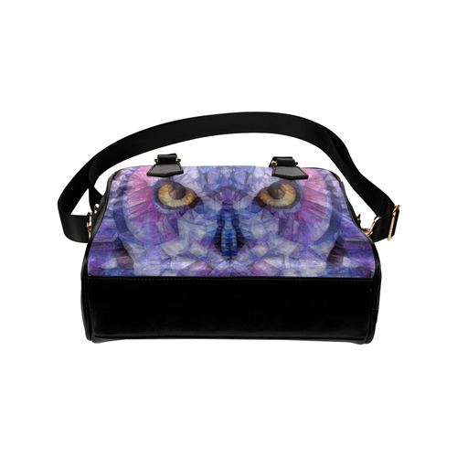 Polygon Owl Shoulder Handbag (Model 1634)