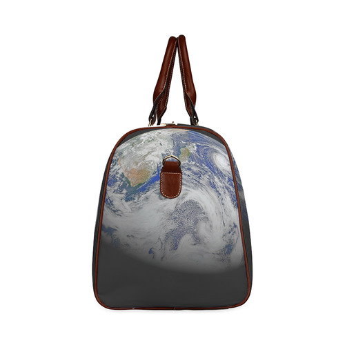 NASA: Planet Earth From Outerspace Waterproof Travel Bag/Large (Model 1639)