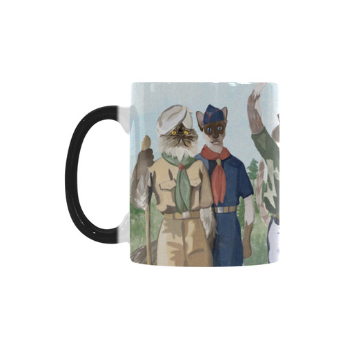 Cat Scouts Magic Morphing Mug Custom Morphing Mug