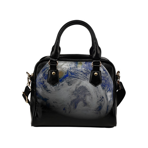 NASA: Planet Earth From Outerspace Shoulder Handbag (Model 1634)