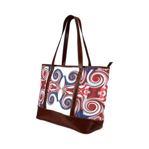 PATRIOTIC: United States Flag Abstract 2 Tote Handbag (Model 1642)