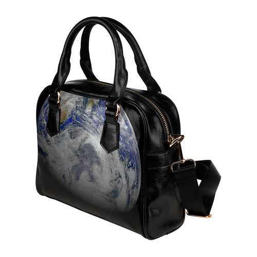 NASA: Planet Earth From Outerspace Shoulder Handbag (Model 1634)
