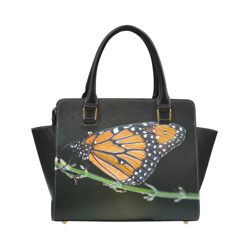 Monarch Butterfly Classic Shoulder Handbag (Model 1653)