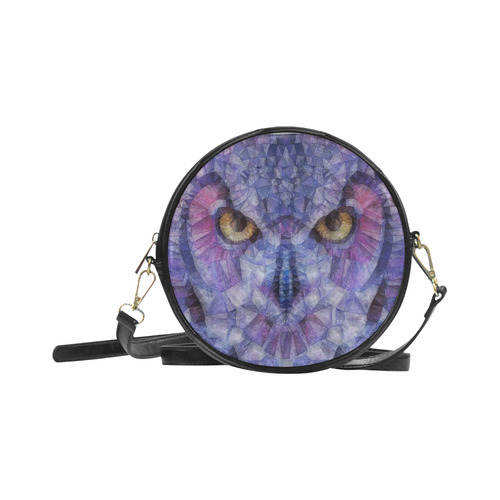 Polygon Owl Round Sling Bag (Model 1647)