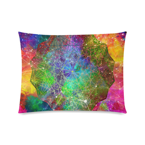 galaxy Custom Picture Pillow Case 20"x26" (one side)