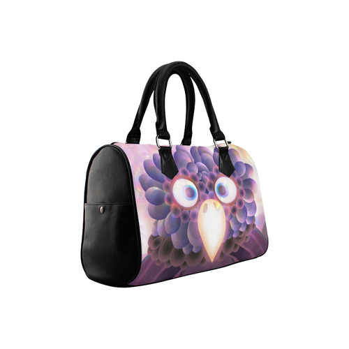 cute owl Boston Handbag (Model 1621)