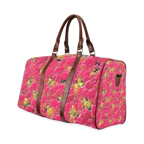 autum-color bust travel bag-annabellerockz Waterproof Travel Bag/Small (Model 1639)