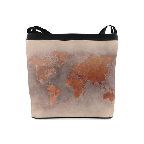 world map 29 Crossbody Bags (Model 1613)