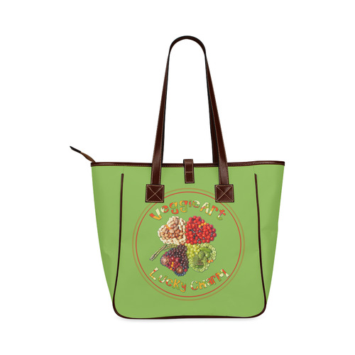 VeggieArt Lucky Charm Clover Classic Tote Bag (Model 1644)