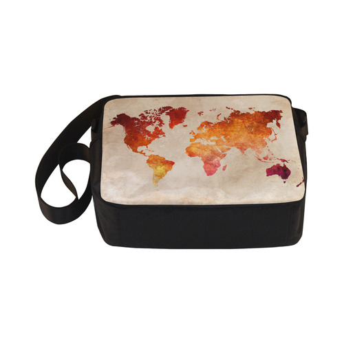 world map 33 Classic Cross-body Nylon Bags (Model 1632)