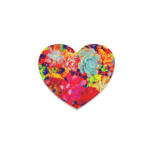Emmaline Floral Heart Coaster