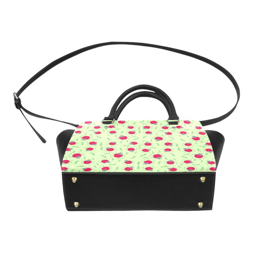 Leaves and Ladybirds Classic Shoulder Handbag (Model 1653)