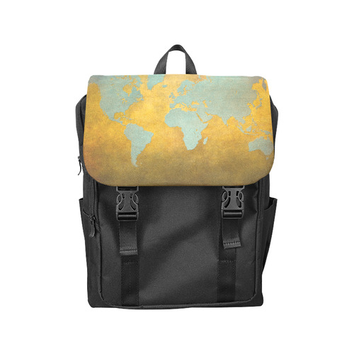 world map 34 Casual Shoulders Backpack (Model 1623)