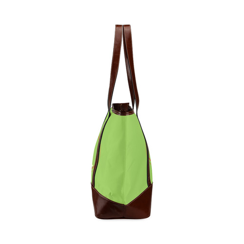 VeggieArt Lucky Charm Clover Tote Handbag (Model 1642)